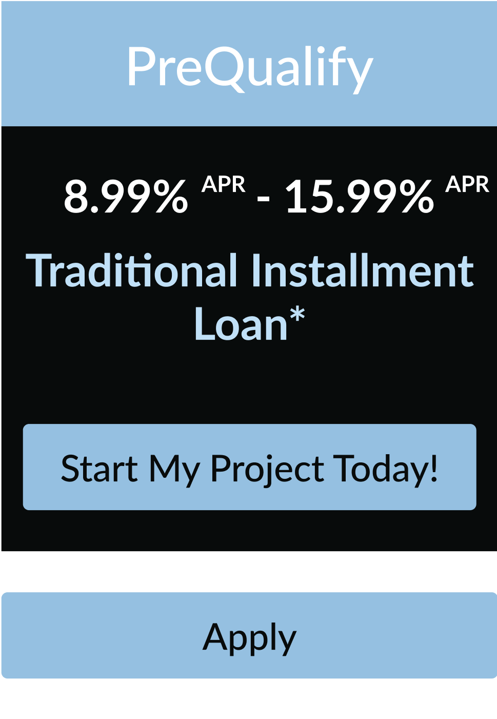 Financing Page Image